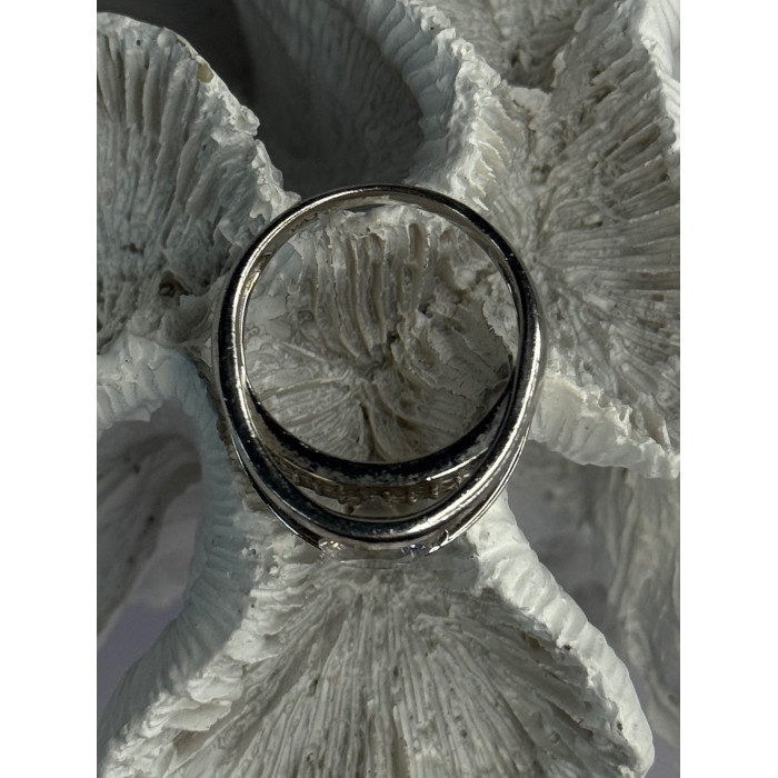 Elegant Design 925 Sterling Silver Cz Ring Size 10