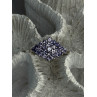 925 Sterling Silver Tanzanite Ring Size 9