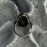 Vintage 925 Sterling Silver Onyx & Marcasite Ring Size 6.5