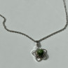 925 Sterling Silver Agate Chain With Pendant
