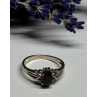 925 Sterling Silver Spinel Ring Size 8