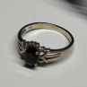 925 Sterling Silver Spinel Ring Size 8