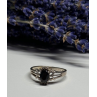 925 Sterling Silver Spinel Ring Size 8