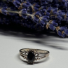 925 Sterling Silver Spinel Ring Size 8
