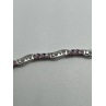 925 STERLING SILVER  PINK CZ 