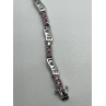 925 STERLING SILVER  PINK CZ 