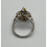 925 STERLING SILVER CITRINE RING SIZE 6.5