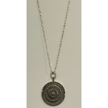 925 STERLING SILVER  MARCASITE NECKLACE