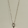925 Sterling Silver Marcasite Necklace