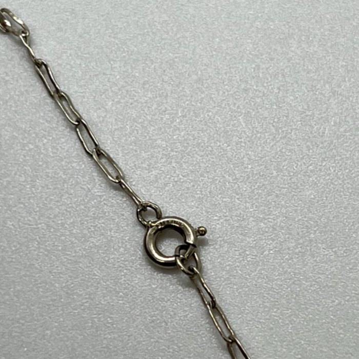 925 Sterling Silver Marcasite Necklace