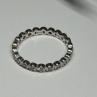 925 Sterling Silver CZ Ring Size 7.5