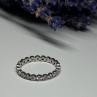 925 Sterling Silver CZ Ring Size 7.5