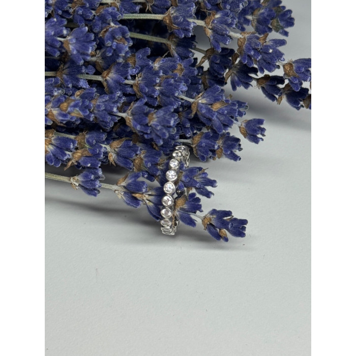 925 Sterling Silver CZ Ring Size 7.5