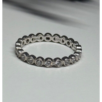 925 Sterling Silver CZ Ring Size 7.5