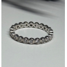 925 Sterling Silver CZ Ring Size 7.5