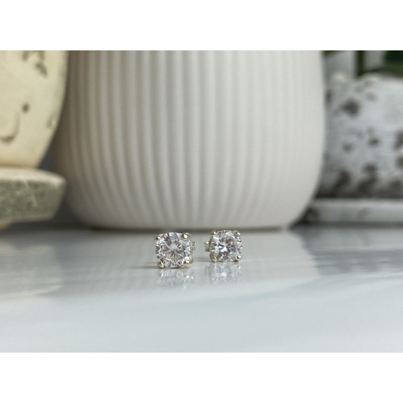 925 Sterling Silver CZ 