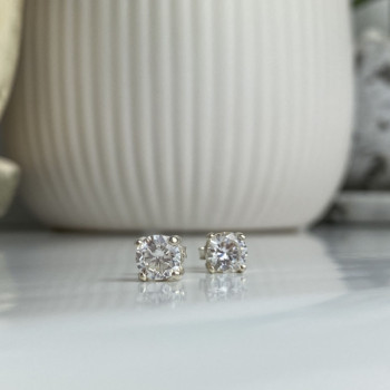 925 Sterling Silver CZ 