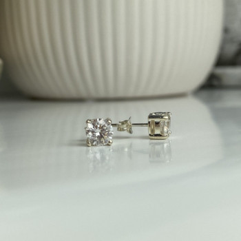 925 Sterling Silver CZ 