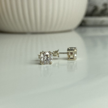 925 Sterling Silver CZ 