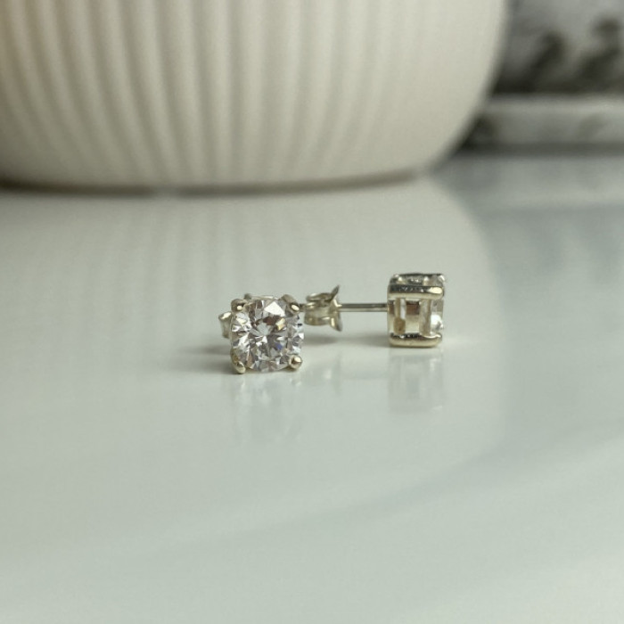 925 Sterling Silver CZ 