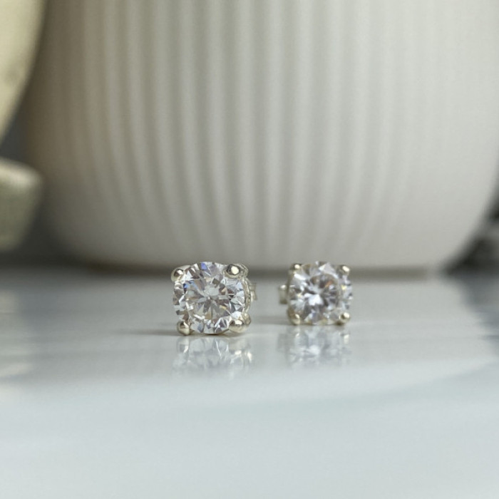 925 Sterling Silver CZ 