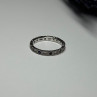 925 Sterling Silver CZ Ring Size 6.5