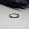 925 Sterling Silver CZ Ring Size 6.5
