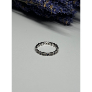 925 Sterling Silver CZ Ring Size 6.5