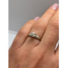 14K WHITE GOLD  DIAMONDS MATCHED PERFECTION RING SIZE 6