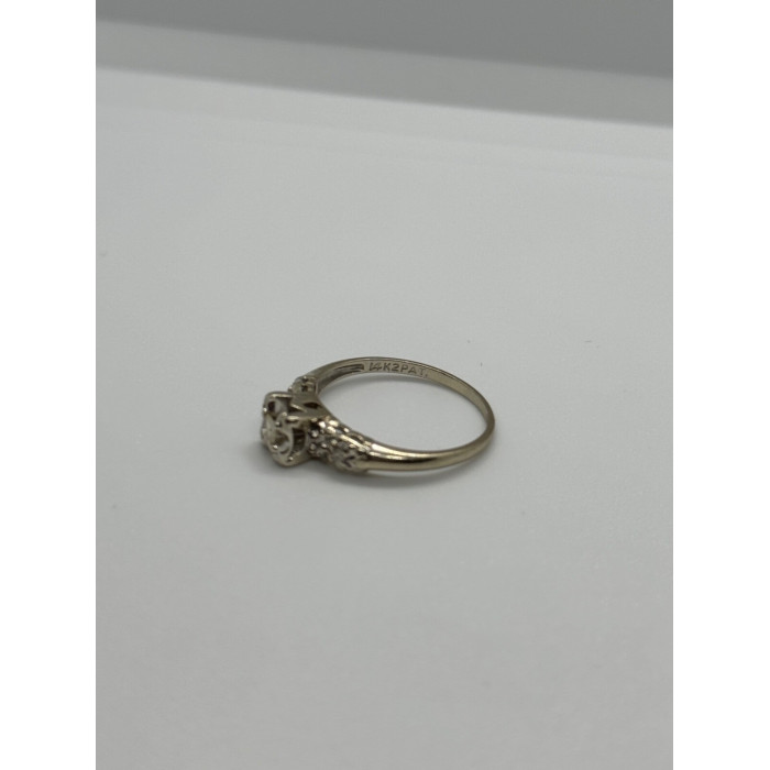 14K WHITE GOLD  DIAMONDS MATCHED PERFECTION RING SIZE 6