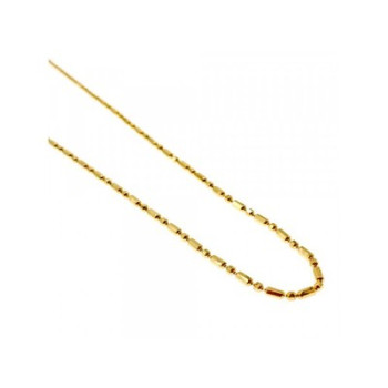 925 Sterling Silver Gold Plated Necklace Italy 39.4 in