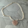 14K Yellow Gold Rose Quartz 