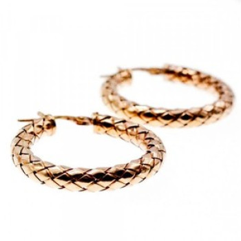 925 Sterling Silver Gold Plated Earrings