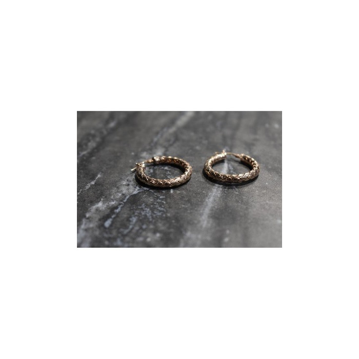 925 Sterling Silver Gold Plated Earrings