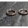 925 Sterling Silver Gold Plated Earrings