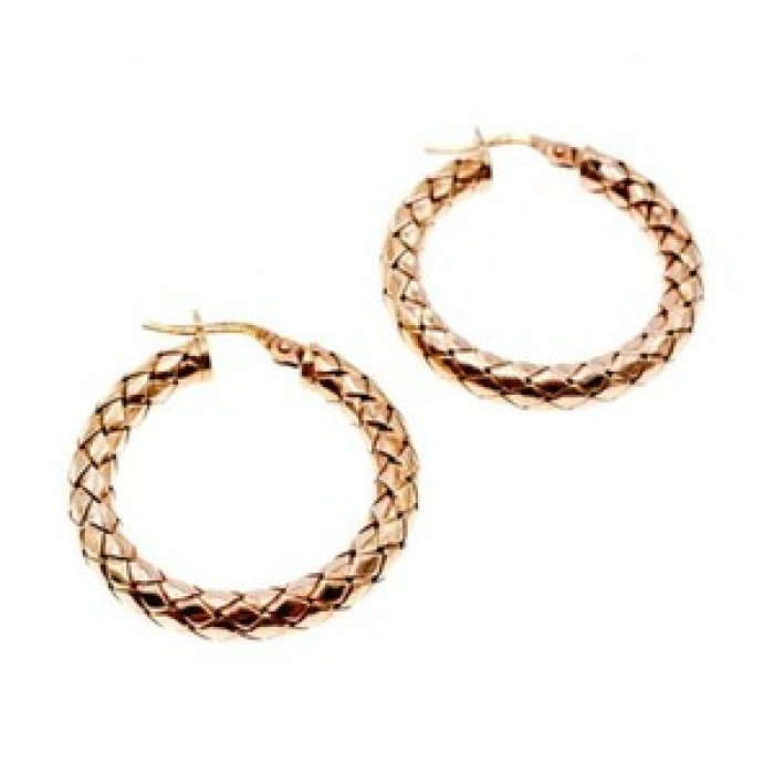 925 Sterling Silver Gold Plated Earrings