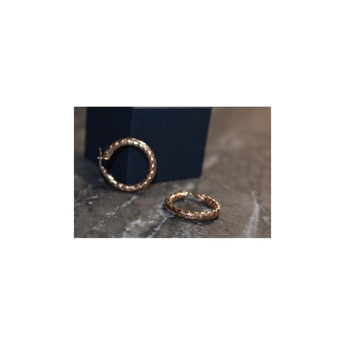 925 Sterling Silver Gold Plated Earrings