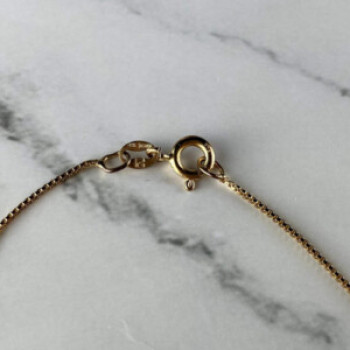 925 Sterling Silver Gold Plated Tanzanite Chain With Pendant
