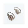 Vintage 925 Sterling Silver CZ Earrings