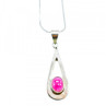 925 Sterling Silver Garnet Pyrope Chain With Pendant