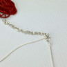 925 Sterling Silver Garnet Pyrope Chain With Pendant