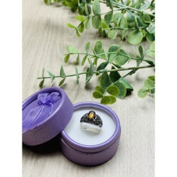 925 Sterling Silver Heliodor Ring Size 6.5