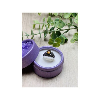 925 Sterling Silver Heliodor Ring Size 6.5