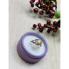 925 Sterling Silver Pearl Ring Size 8