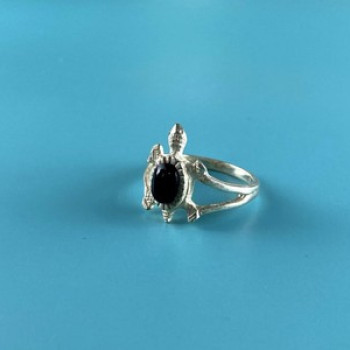 925 Sterling Silver Black Onyx 