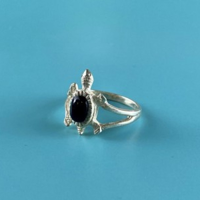 925 Sterling Silver Black Onyx 