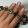 925 Sterling Silver Amber Necklace Length 20 Inch