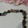 925 Sterling Silver Amber Necklace Length 20 Inch