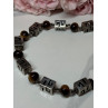 925 Sterling Silver Amber Necklace Length 20 Inch
