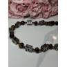 925 Sterling Silver Amber Necklace Length 20 Inch